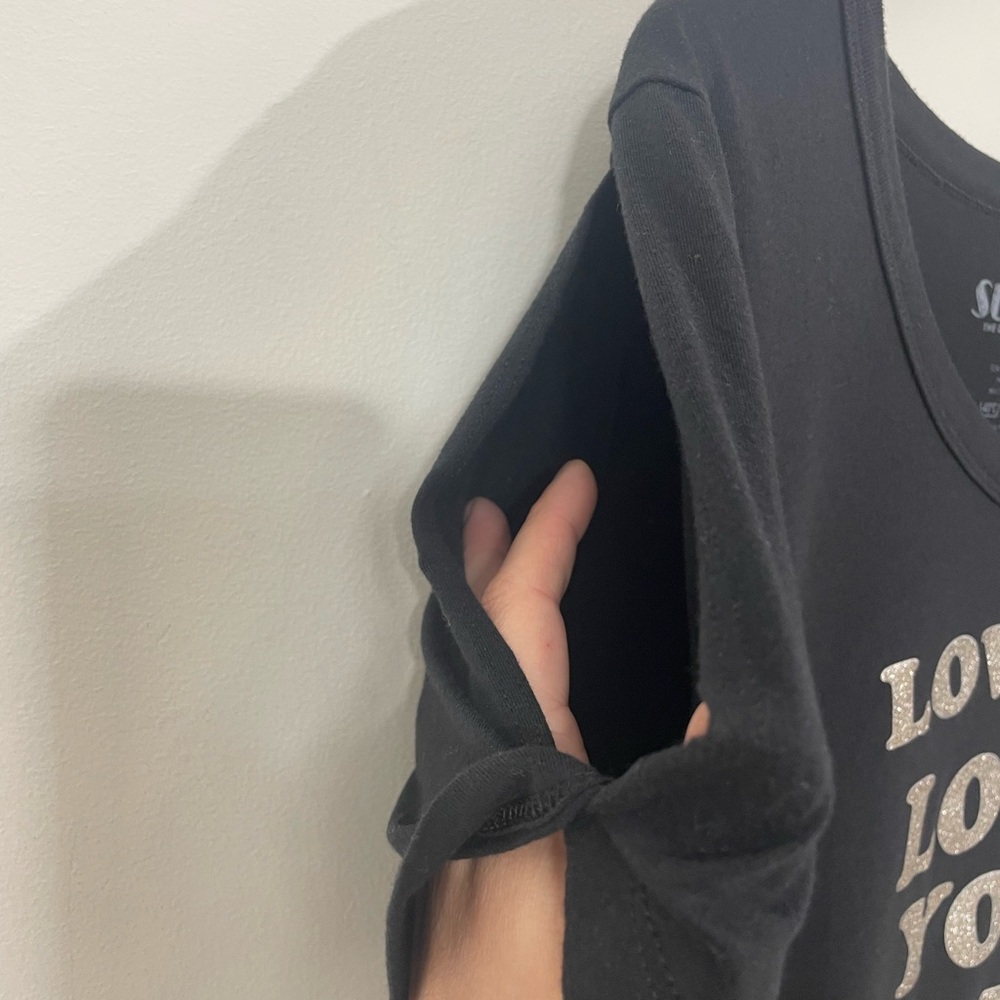 Donna Summer T-Shirt The Musical Love Glitter Disco XL T-shirt Black 70s Singer - Picture 11 of 12